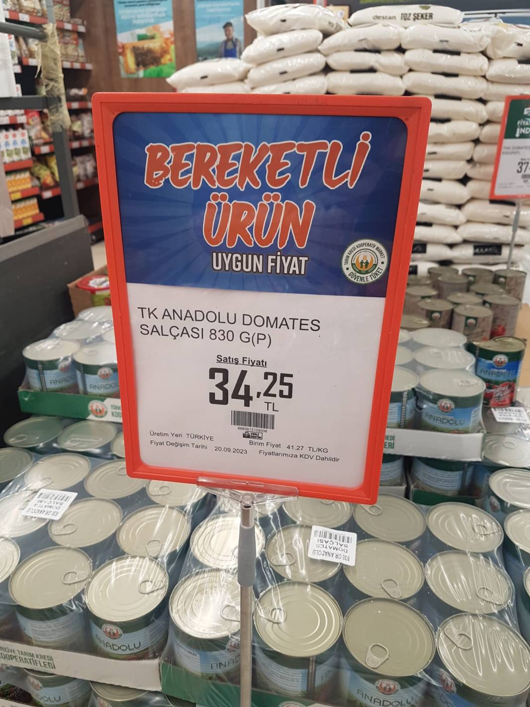 Günboyu Tarım Kredi Markete gidip fiyatları tek tek inceledi: Bu ürünlerde nasıl yüzde 50 indirim var 22